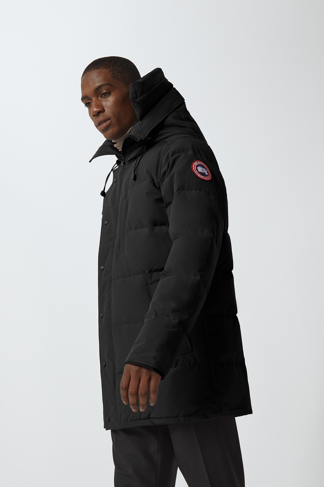 Canada goose top carson parka black