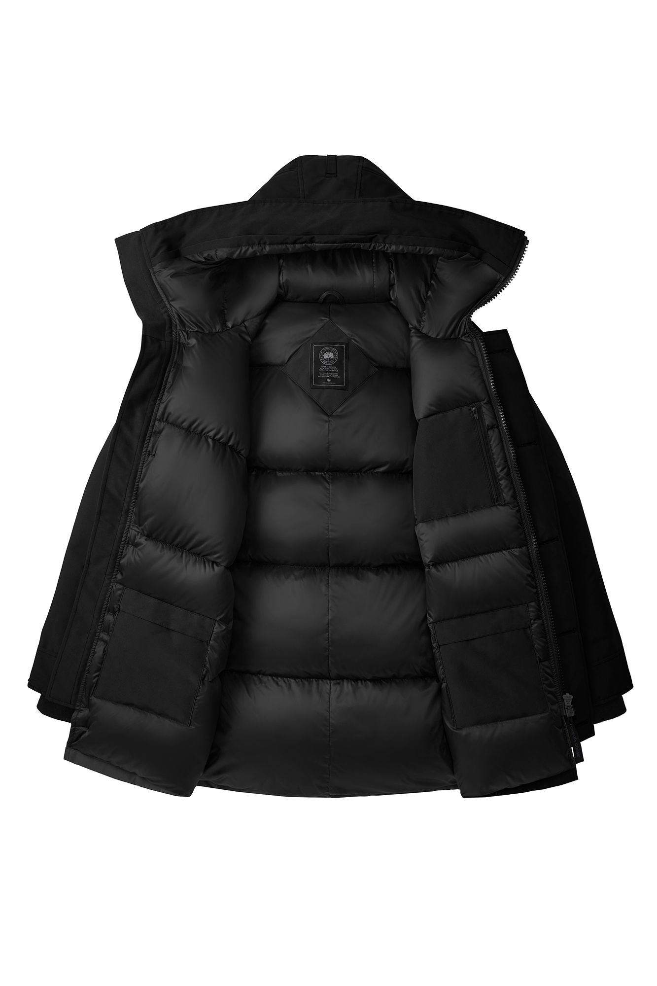 Canada goose callaghan parka black label clearance