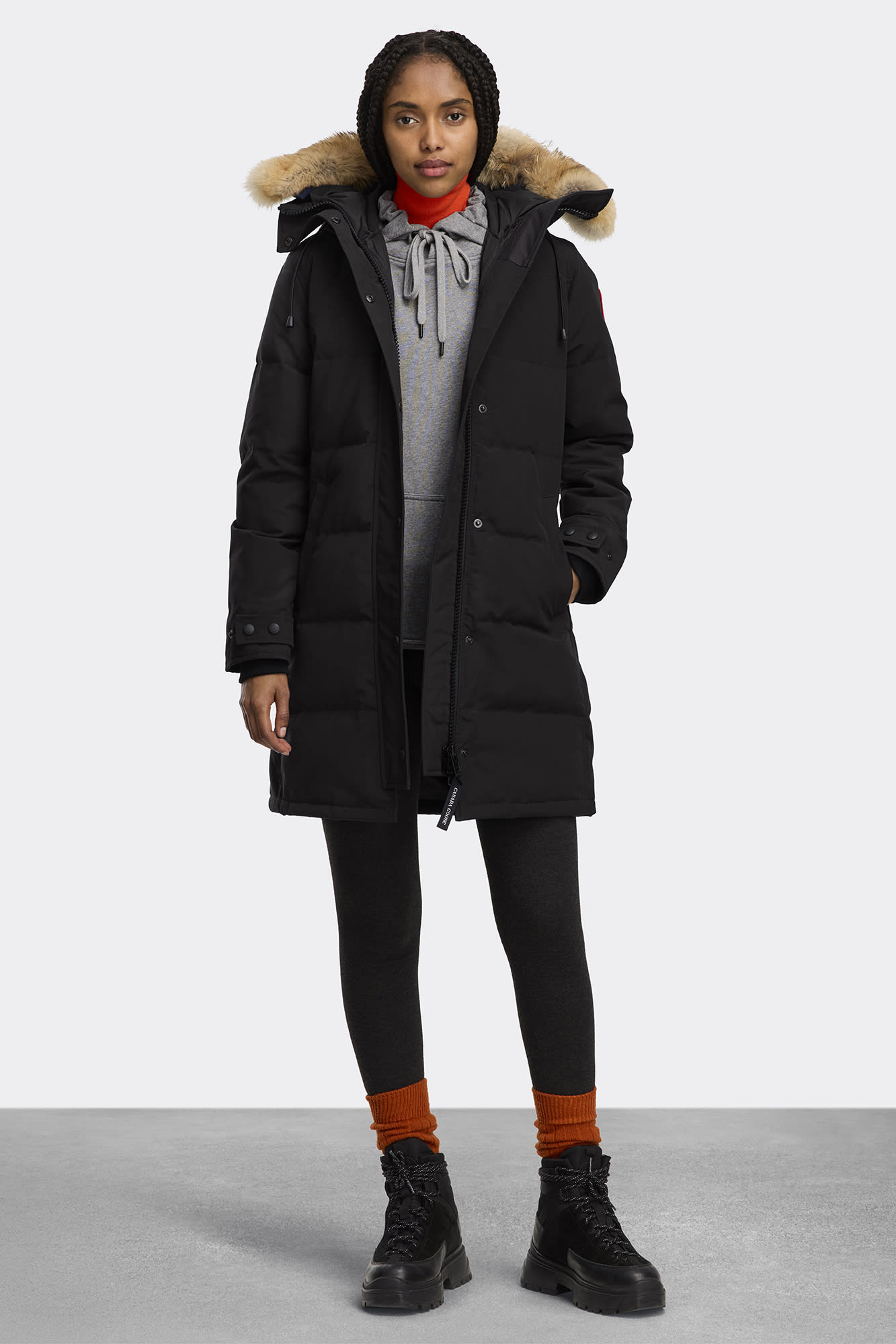 Canada goose shelburne parka mid grey clearance