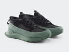 Black/Washed Green