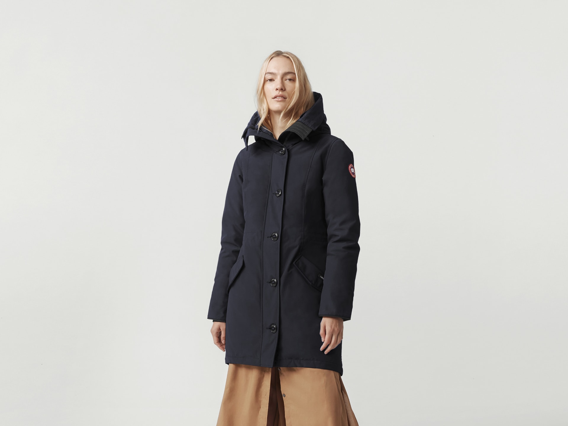 Rossclair parka red top