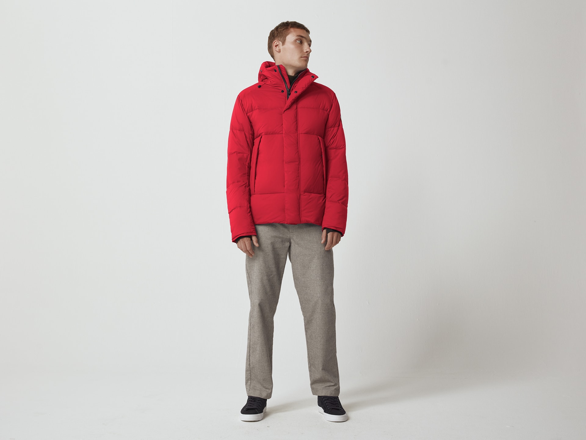 Canada goose men's outlet armstrong hooded puffer jacket