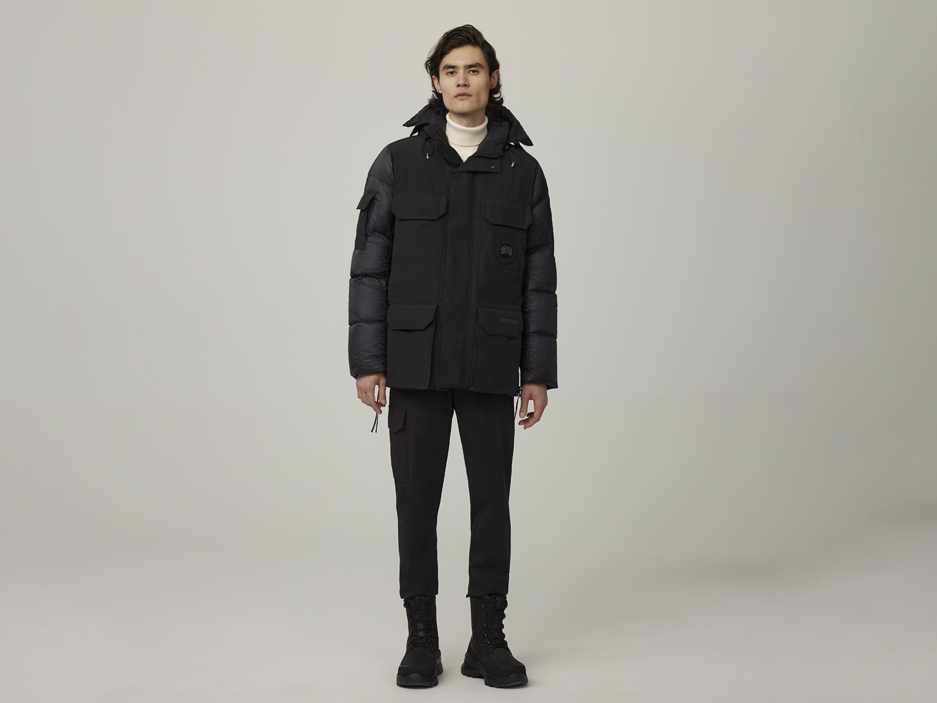 Unlock Wilderness' choice in the Burberry Vs Canada Goose comparison, the Paradigm Expedition Parka Black Label by Canada Goose