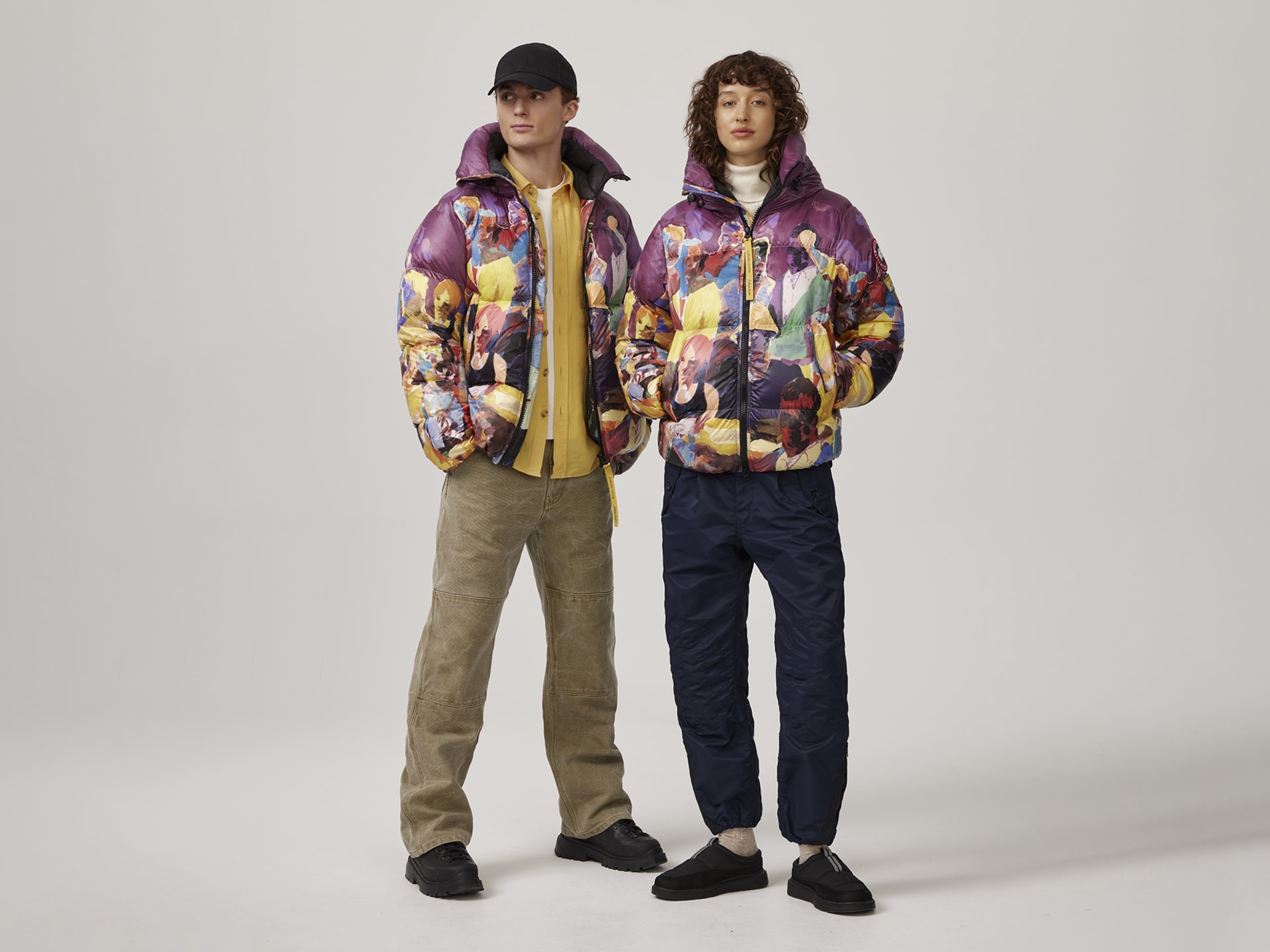pack - Men's Clothing - Puma x KidSuper printed down jacket