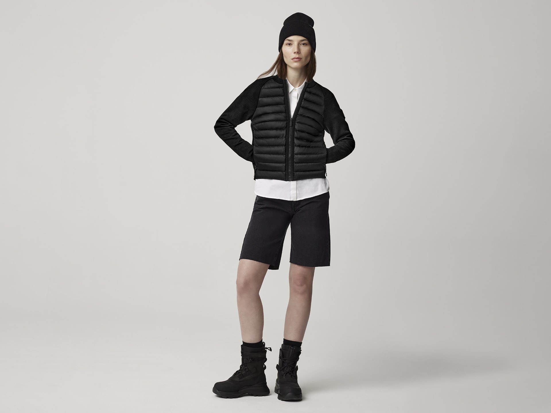 HyBridge® Knit Jacket Packable Black Label | Canada Goose