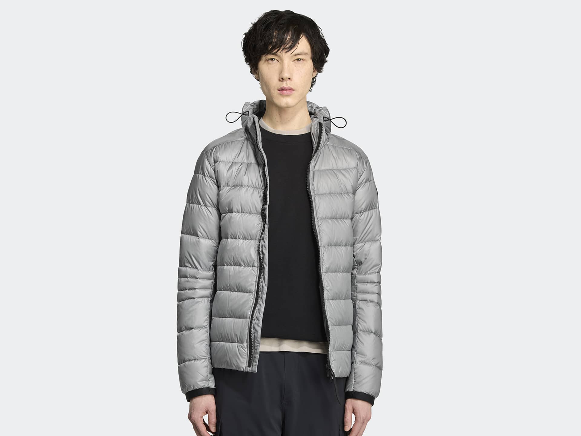 Men's Crofton Down Hoody Black Label Canada Goose US