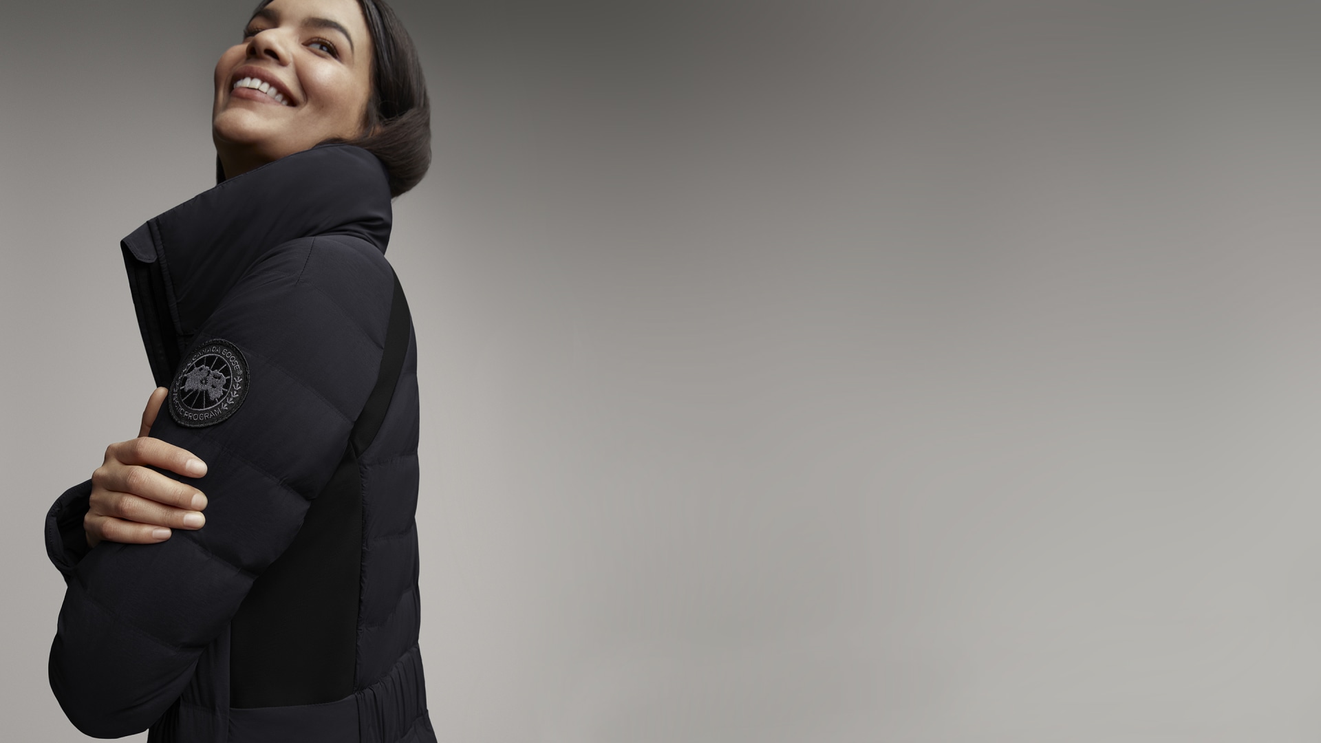 Womens Hybridge Cw Jacket Black Label Canada Goose®