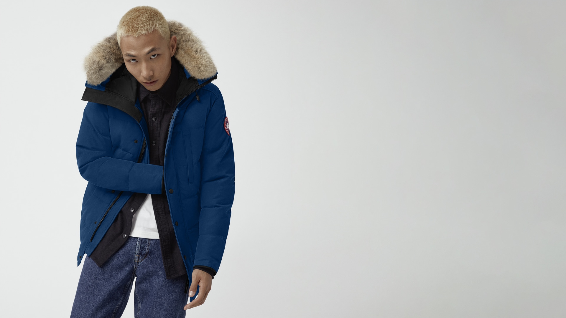 Men S Carson Parka Fusion Fit Canada Goose