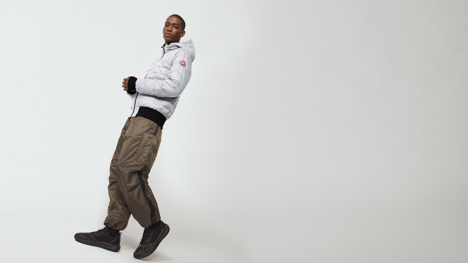 canada goose slim fit cabri hooded jacket