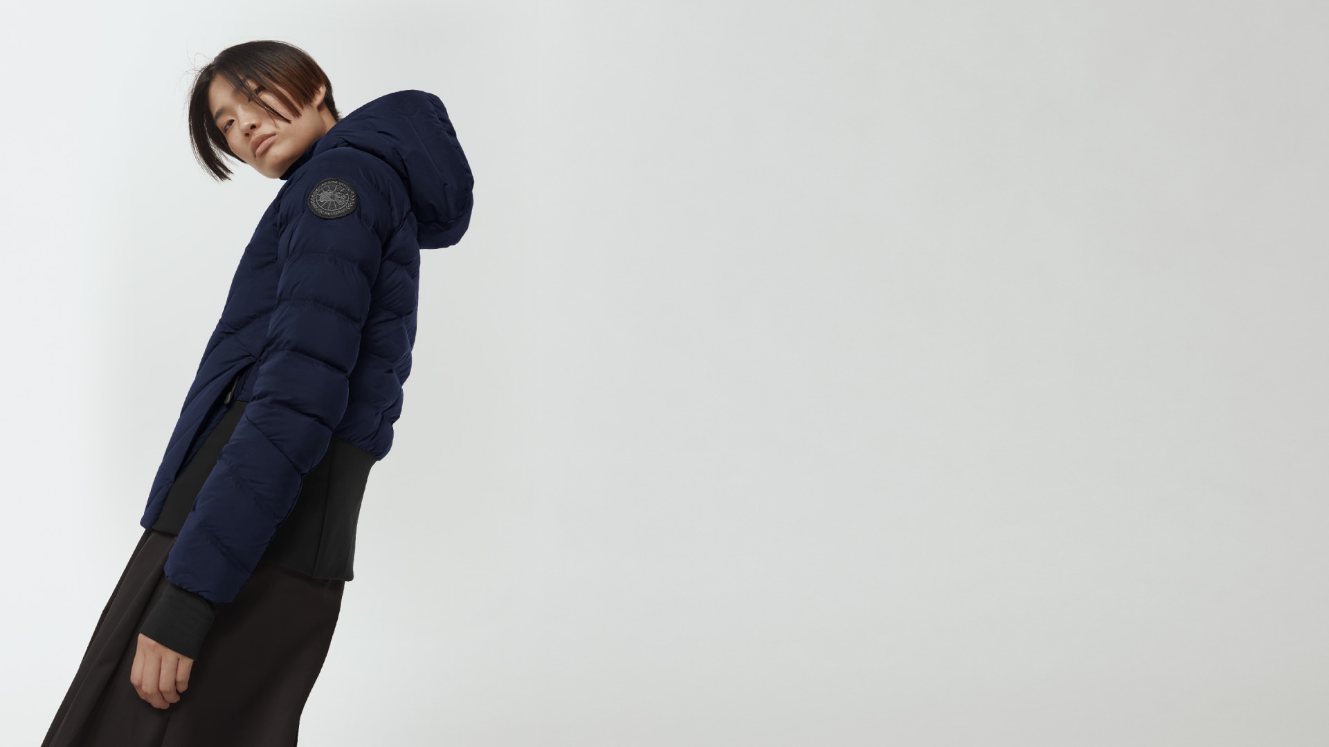 Women's HyBridge CW Bomber Black Label Canada Goose GB