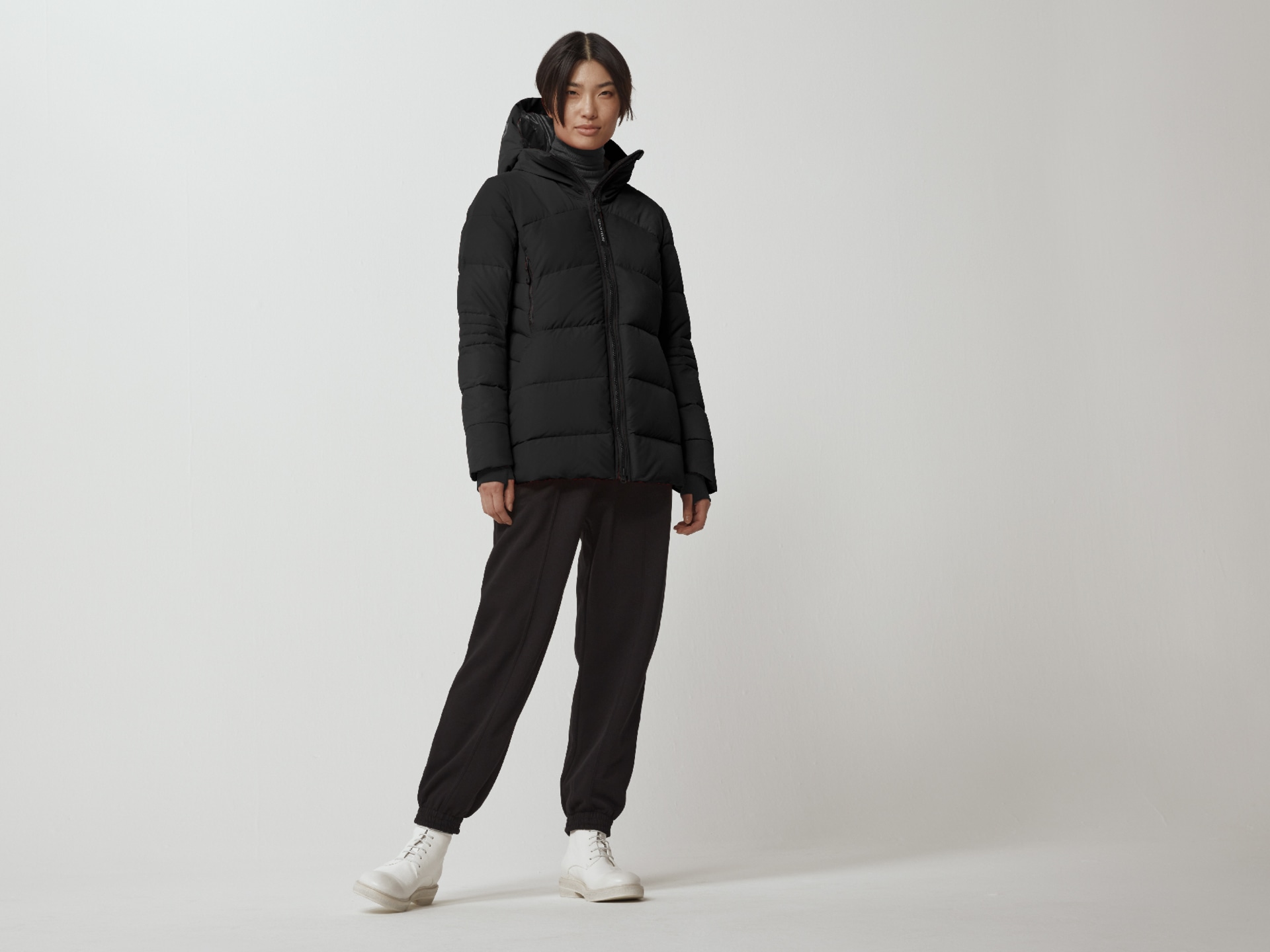 Unlock Wilderness' choice in the Rab Vs Canada Goose comparison, the HyBridge® Coat by Canada Goose