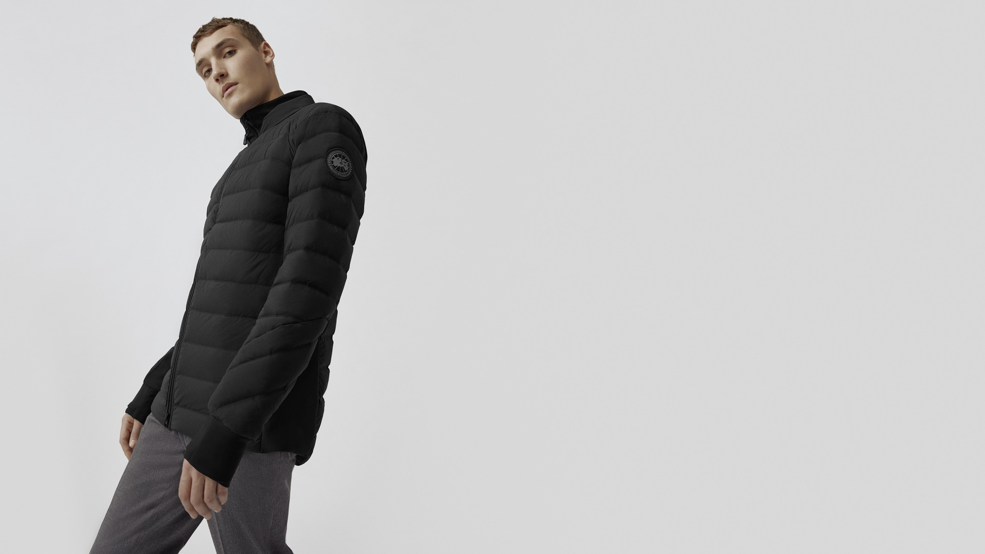 Men's HyBridge CW Bomber Black Label Canada Goose®