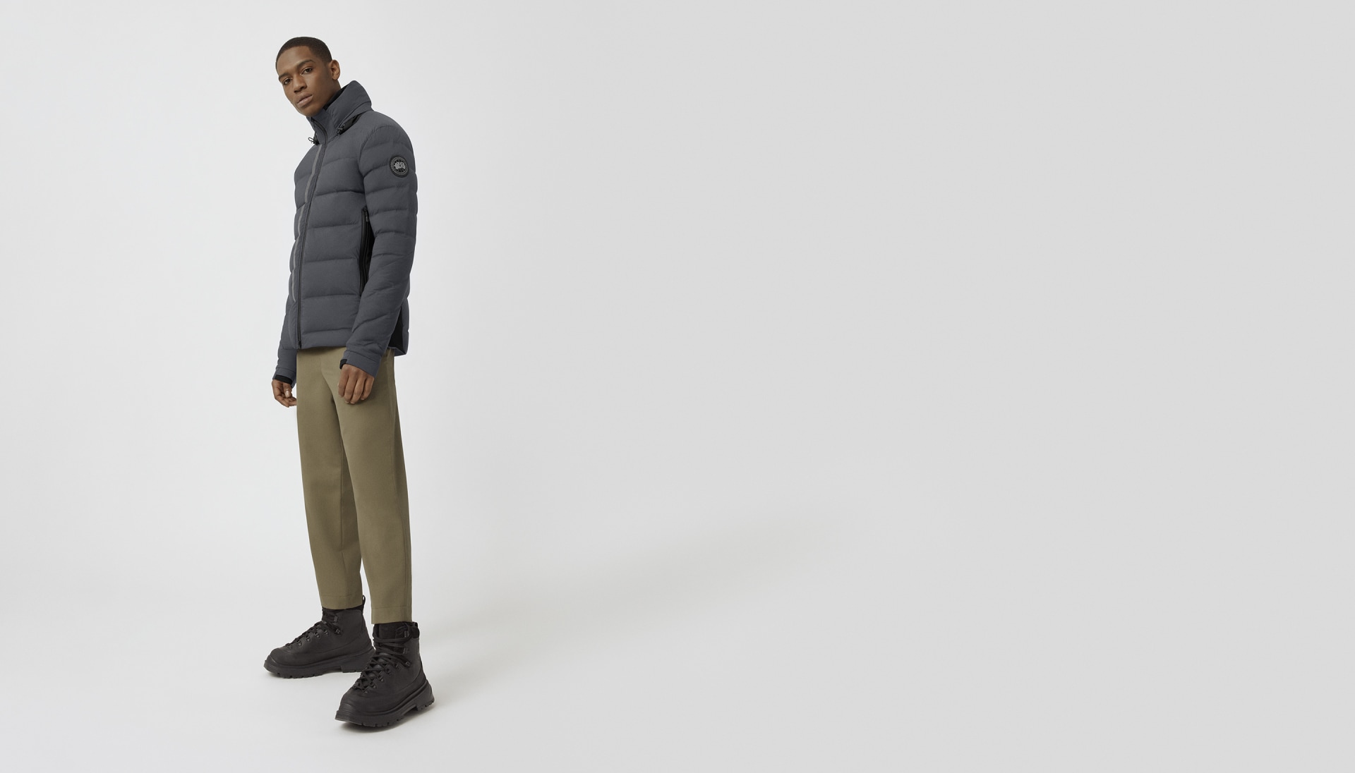 Men S Hybridge Cw Jacket Black Label Canada Goose
