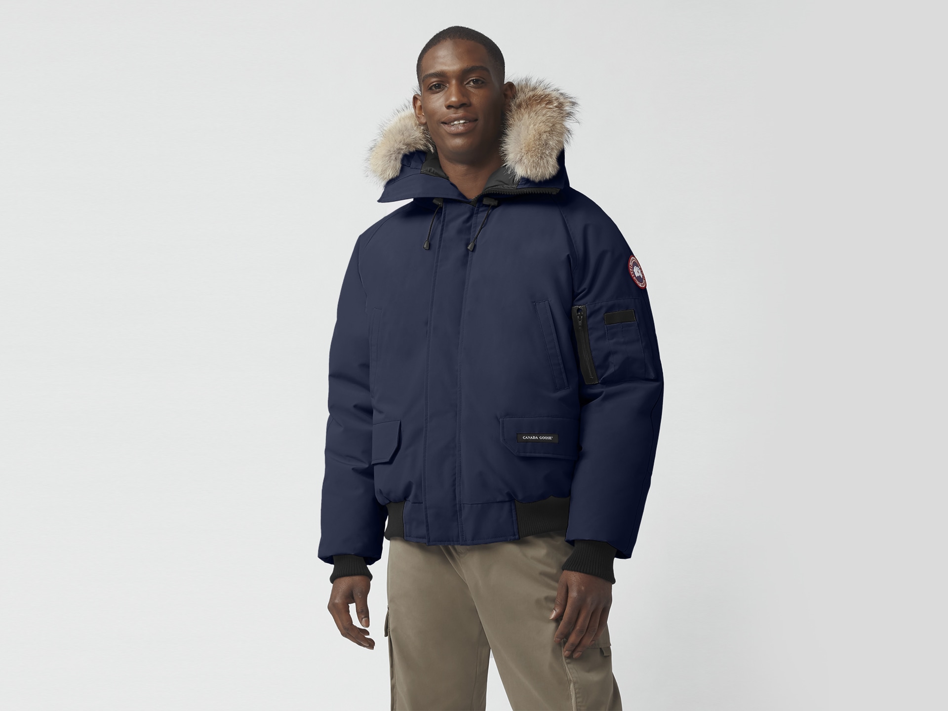 Unlock Wilderness' choice in the Canada Goose Vs North Face comparison, the Chilliwack Bomber Heritage by Canada Goose