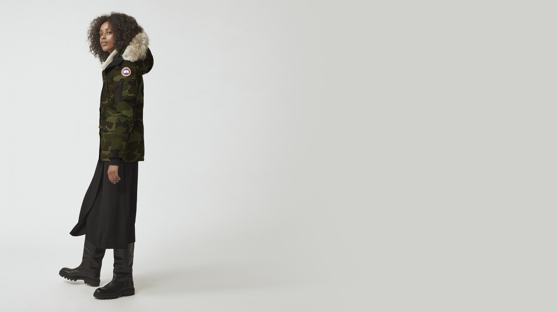 Montebello Parka Print Heritage Canada Goose US