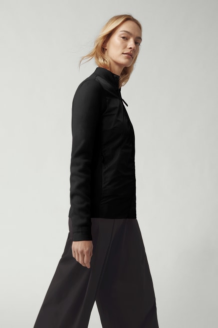 WindBridge Full Zip Sweater Black Label