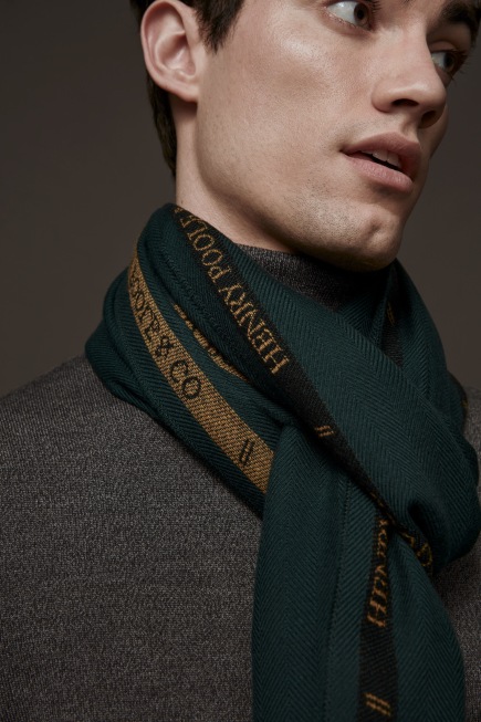 Woven Selvedge Scarf x Henry Poole
