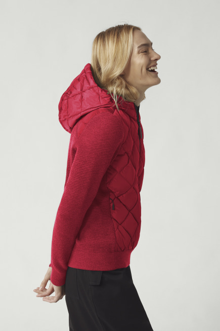 HyBridge Quilted Knit Hoody