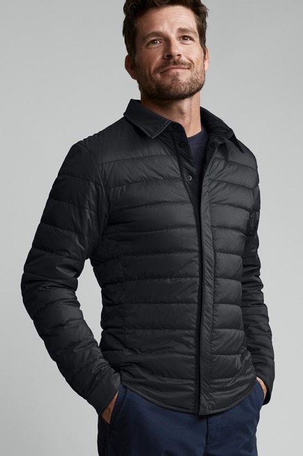 Canada Goose Synthetik Polyester steppjacke in Schwarz für Herren Herren Bekleidung Jacken Daunen und wattierte Jacken 