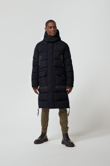 mens long puffer jacket