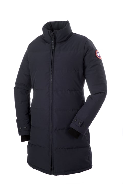 Canada goose women's heatherton parka jacket 2025 - ink blue