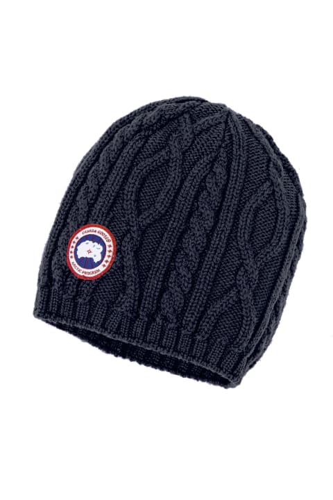 Canada goose chunky hot sale cable knit beanie
