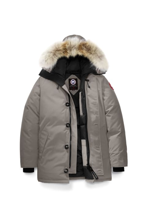 Canada goose chateau hotsell parka grey men's