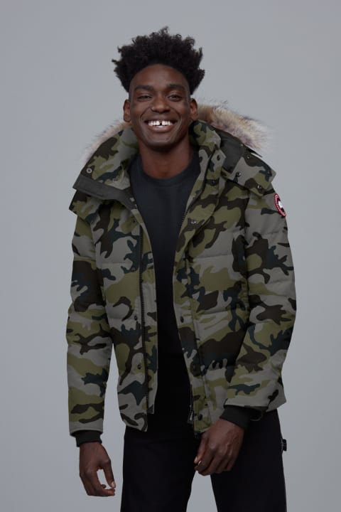 Men s Wyndham Parka Print Canada Goose CN