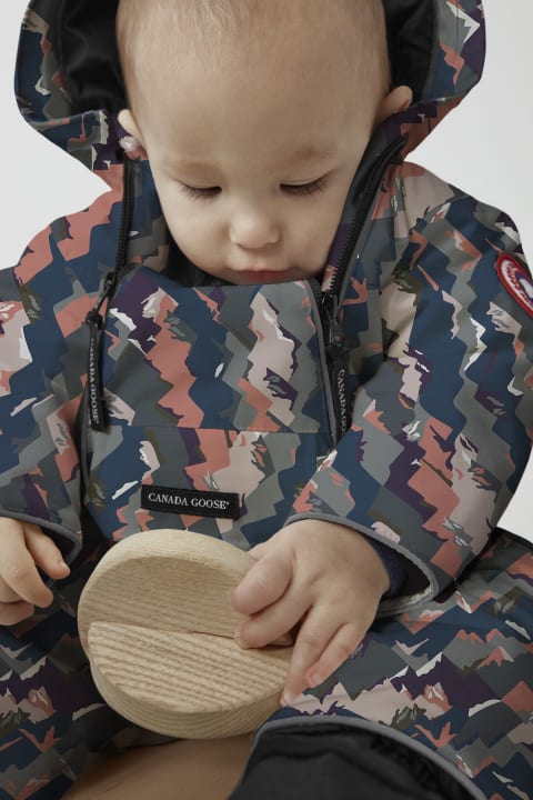 Baby Lamb Snowsuit Print Heritage Canada Goose CN