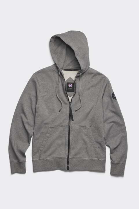 Huron Full Zip Hoody Black Label Canada Goose US
