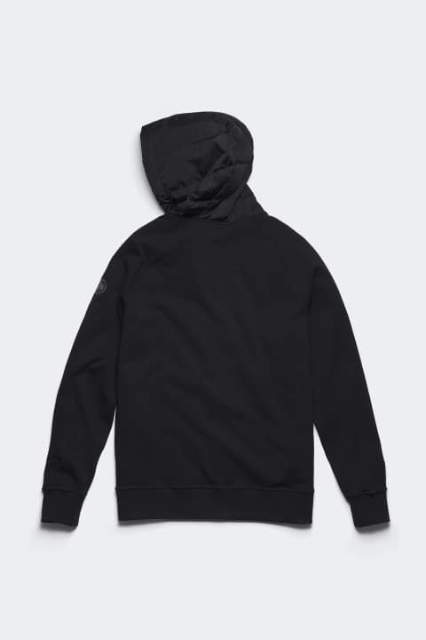 Canada goose hybridge lite hoody black mens shop