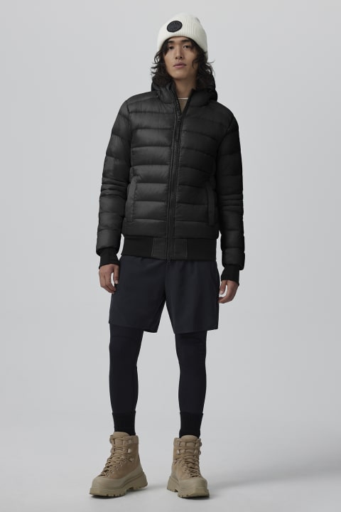 Canada goose bomber black label top