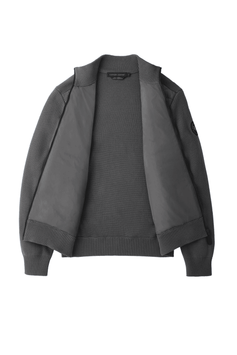 Canada goose hybridge knit jacket black label top