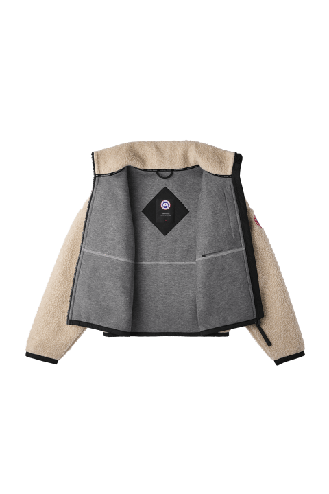 Simcoe Zip Up Sweater Kind High Pile Fleece | Canada Goose US