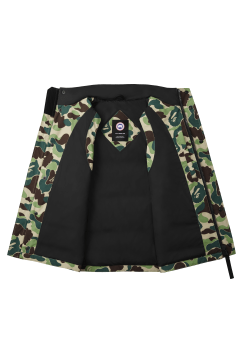 canada goose camo vest