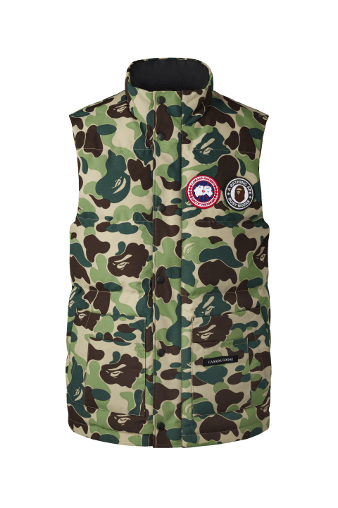 Canada goose camo best sale vest