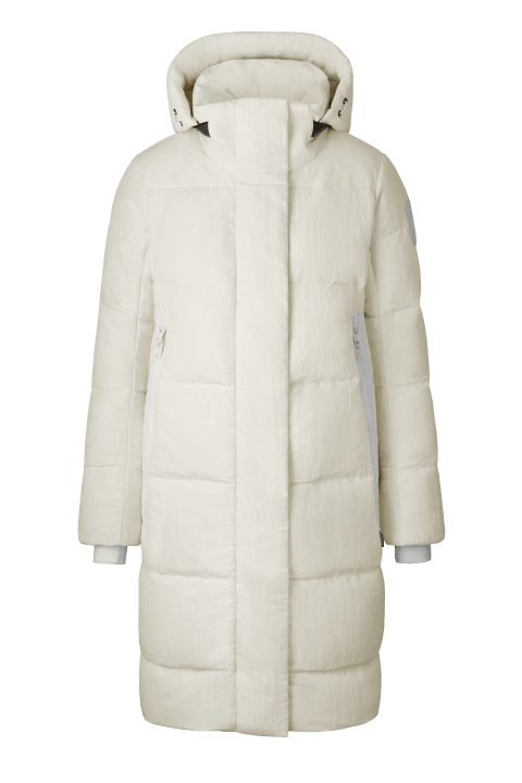 Parka de tejido arrugado y brillante Byward