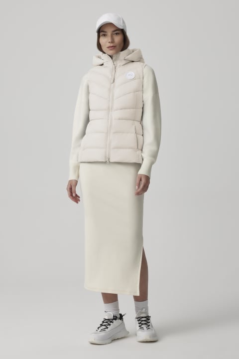 Canada goose chaleco white best sale
