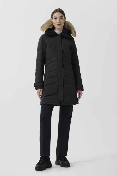 Canada goose on sale with fur hood