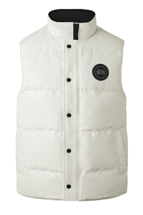 Canada goose white gilet shop