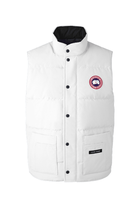 Canada goose chaleco blanco deals