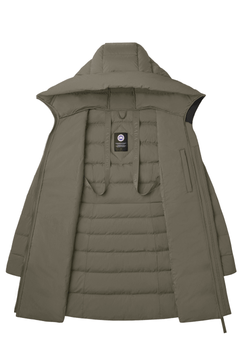 Abrigo Clair etiqueta negra Canada Goose ES