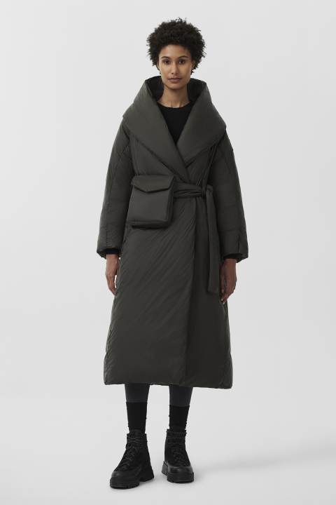 Alpaca blanket coat top