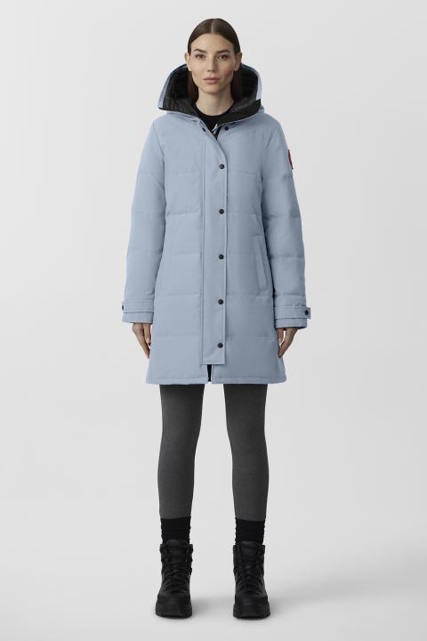 Canada goose shelburne navy best sale