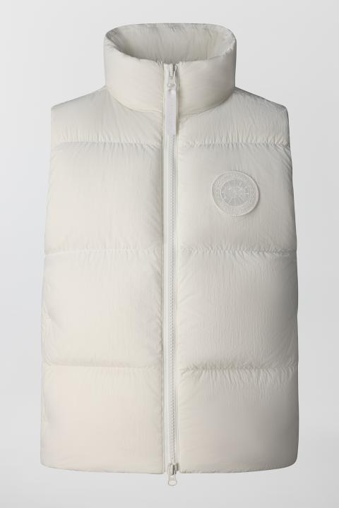 Canada goose chaleco blanco outlet