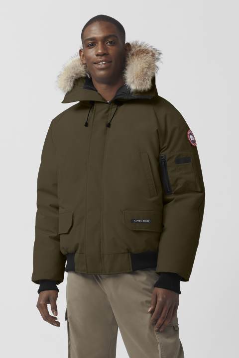 Canada goose bomber jacket black deals