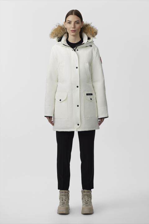 Canada goose trillium fur trim parka hot sale