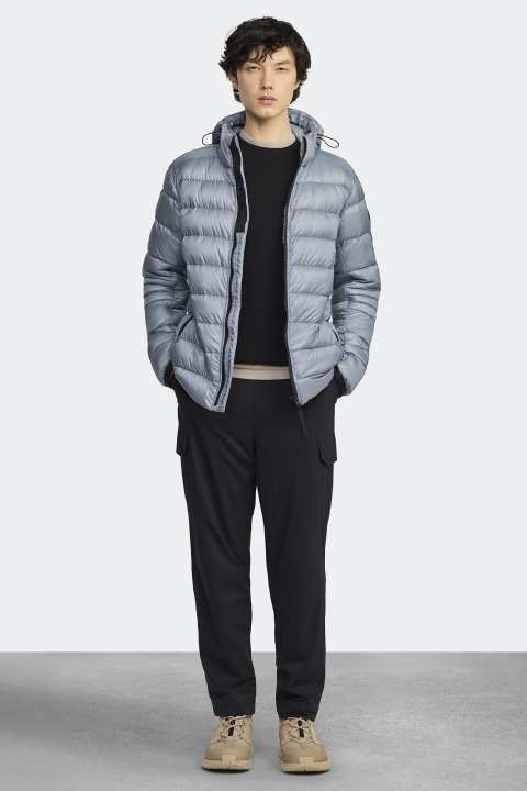 祝開店！大放出セール開催中 | Label Black Hoody Down Crofton Men's Canada US Goose ジャケット・アウター