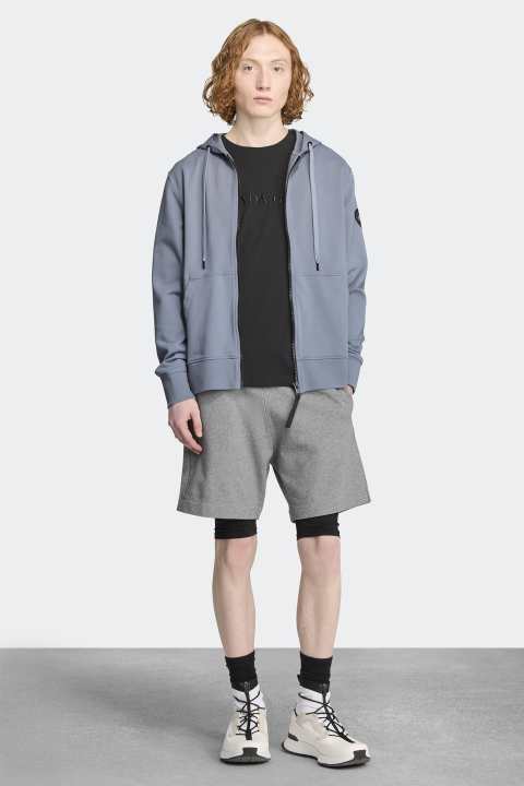  ＊Huron Full Zip Hoody Black Label＊フーディ Canada Goose Huron Full Zip Hoodie Black at CareOfCarl.com