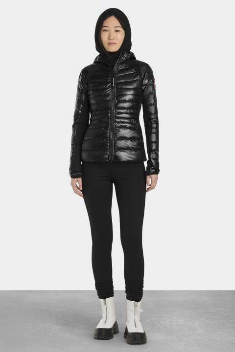 美品✨  HYBRIDGE LITE HOODY XL 黒 Women's HyBridge® Lite hoody | CANADA GOOSE | 24S